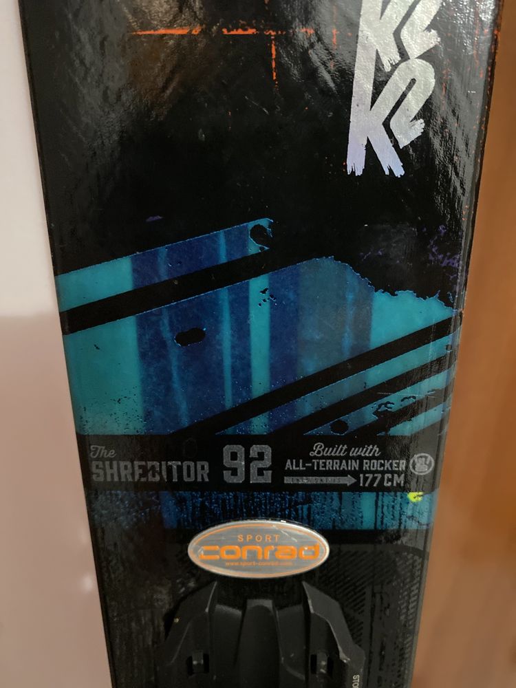 Vendo Esquis K2 SHREDITOR 92 -177cm