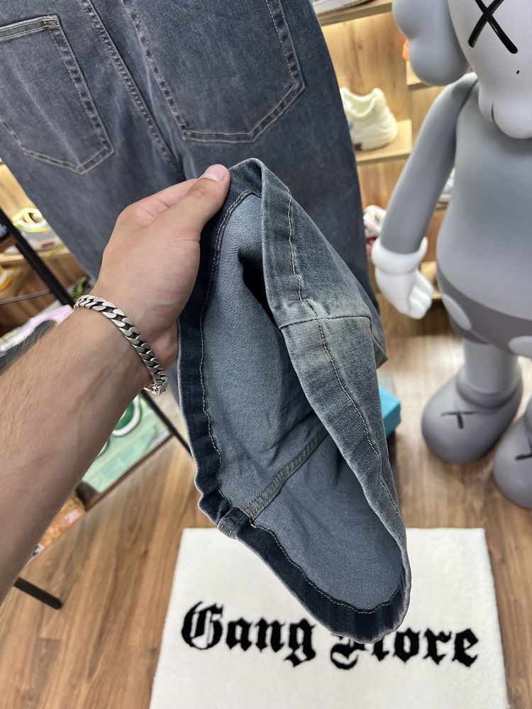 Джинси Rick Owens Loose Beige Grey