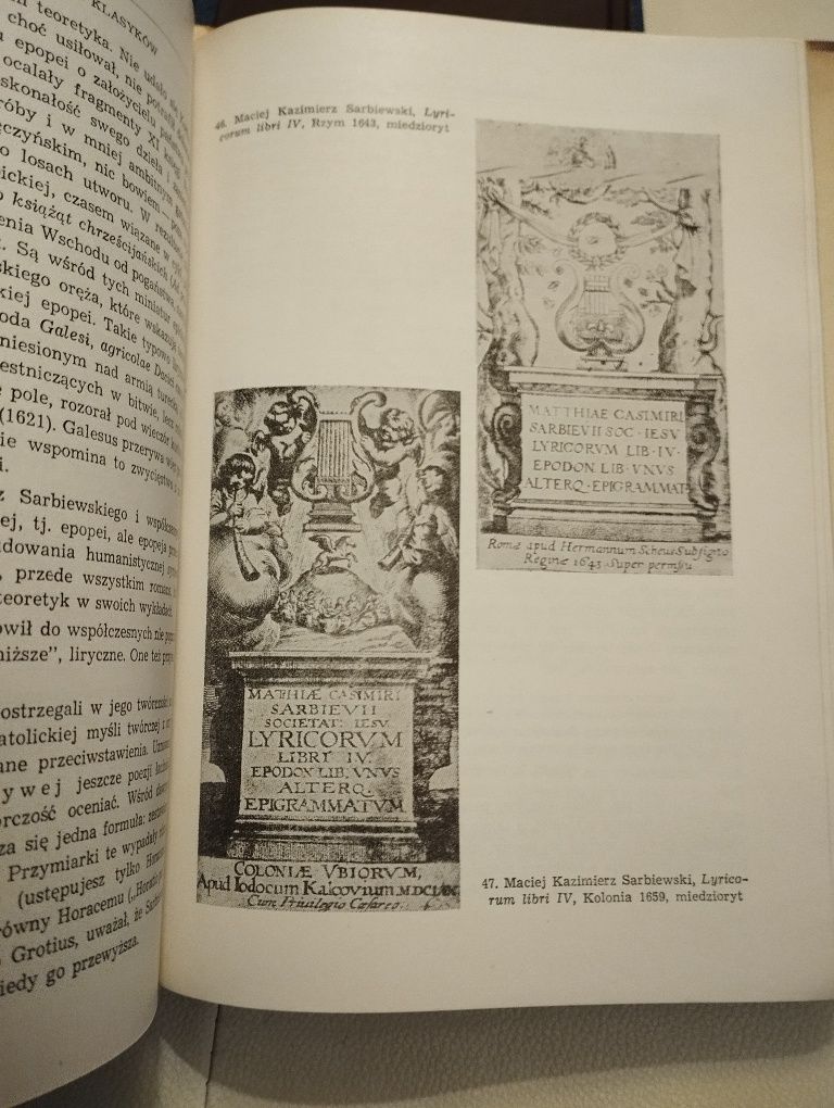 Harnas Barok - historia literatury polskiej