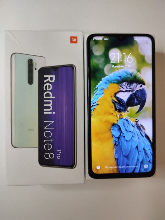 Xiaomi redmi note 8 Pro, 6/64Gb, NFC