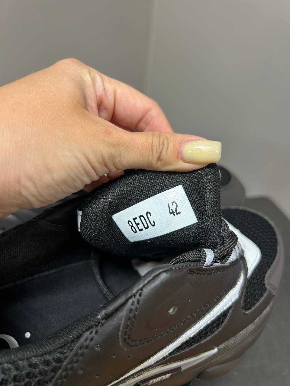 Кросівки Christian Dior B22 Black / кроси Крістіан Діор Б22 чорні
