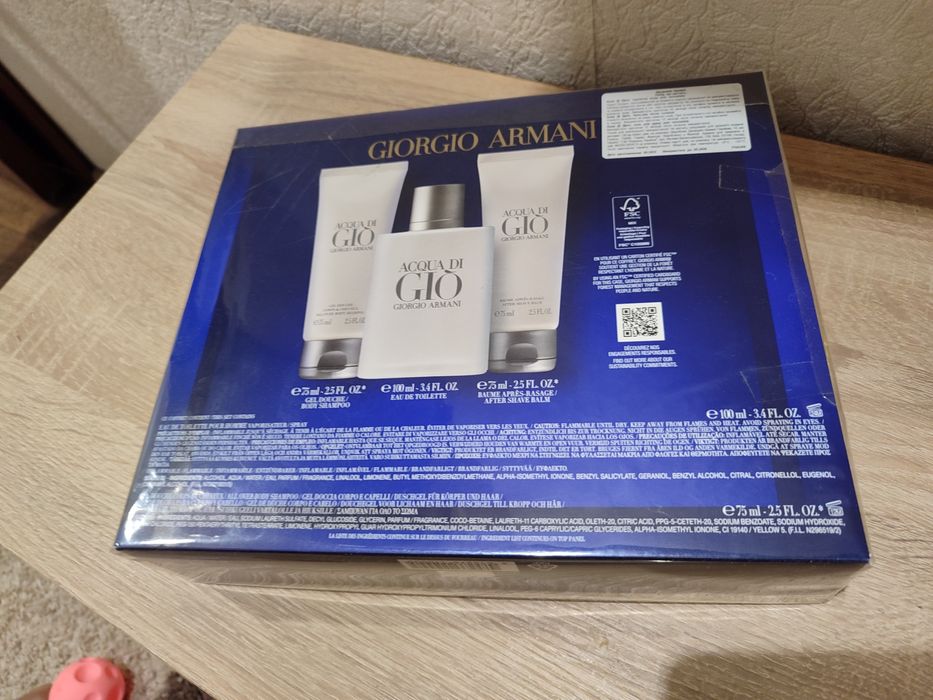 парфуми .Набір Армані  ,оригінал,терміново 2500грн