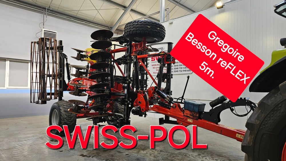 Gregoire Besson Reflex Agregat uprawowy Reflex Brona talerzowa Talerzówka RAU DISCOTILLER XR  Brona DISCOVER XM Agregat  Posiadamy Transport Amazone Cirrus Czajkowski Lemken Rubin