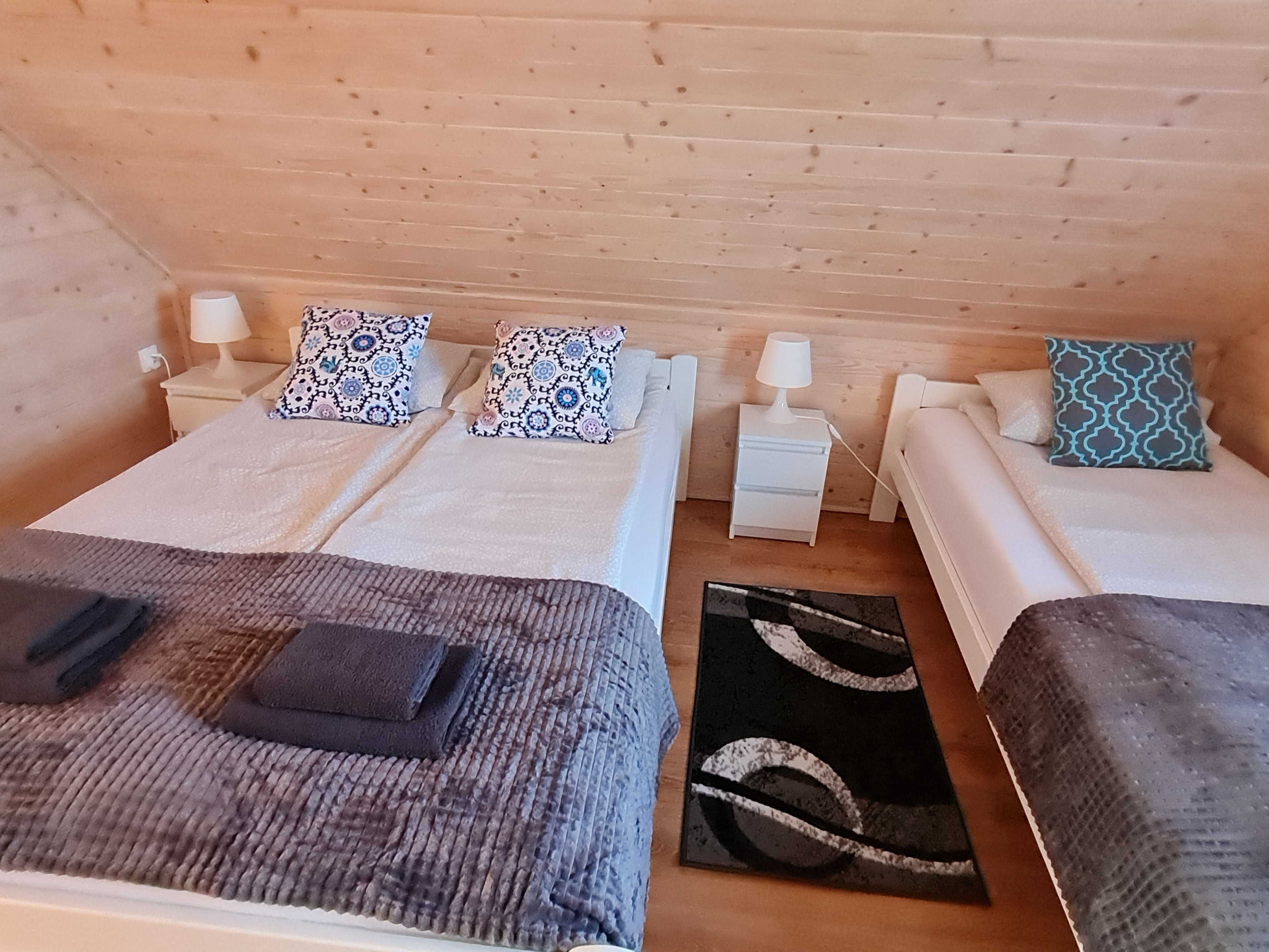 Domki 10 os - SAUNA, BASEN-Słoneczny Zakątek Lubrza Świebodzin