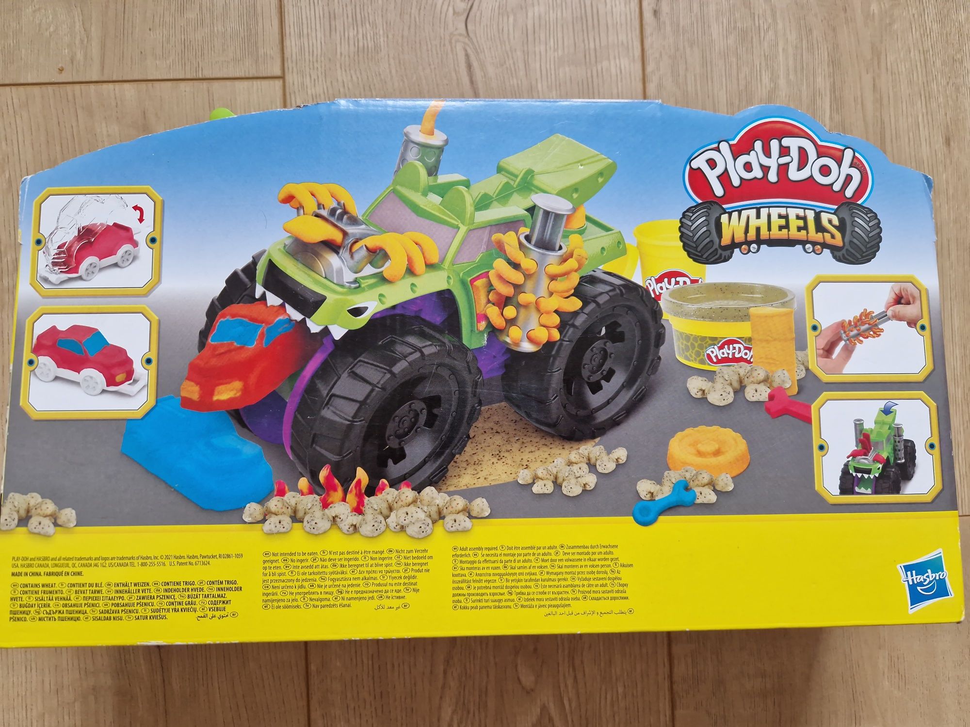 Ciastolina play-doh wheels monster truck F1322