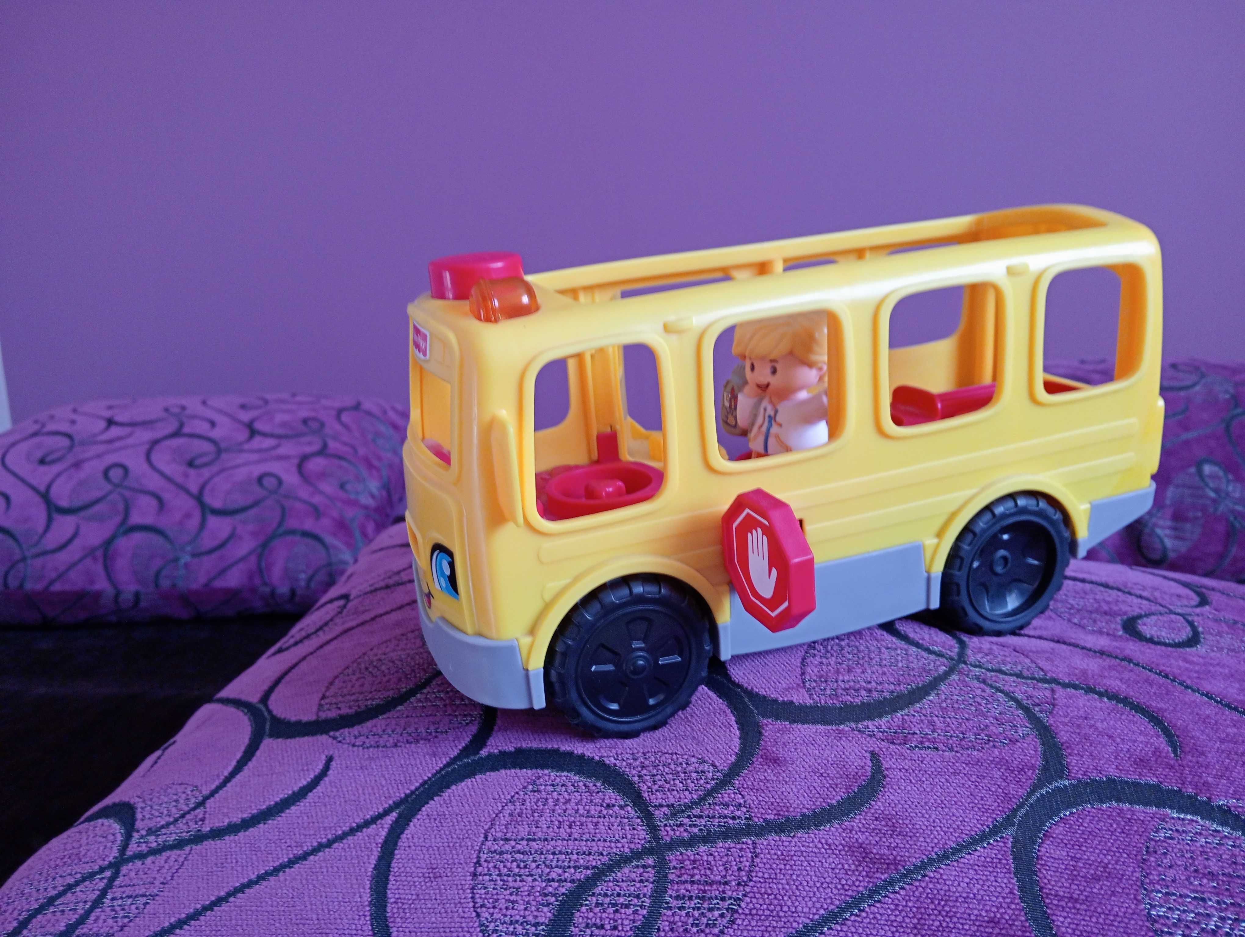 Autobus Fischer Price grajacy