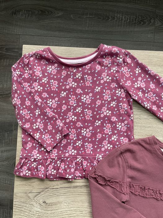Кофта 74 80 набір набор комплект Primark Zara реглан лонг лонгстів
