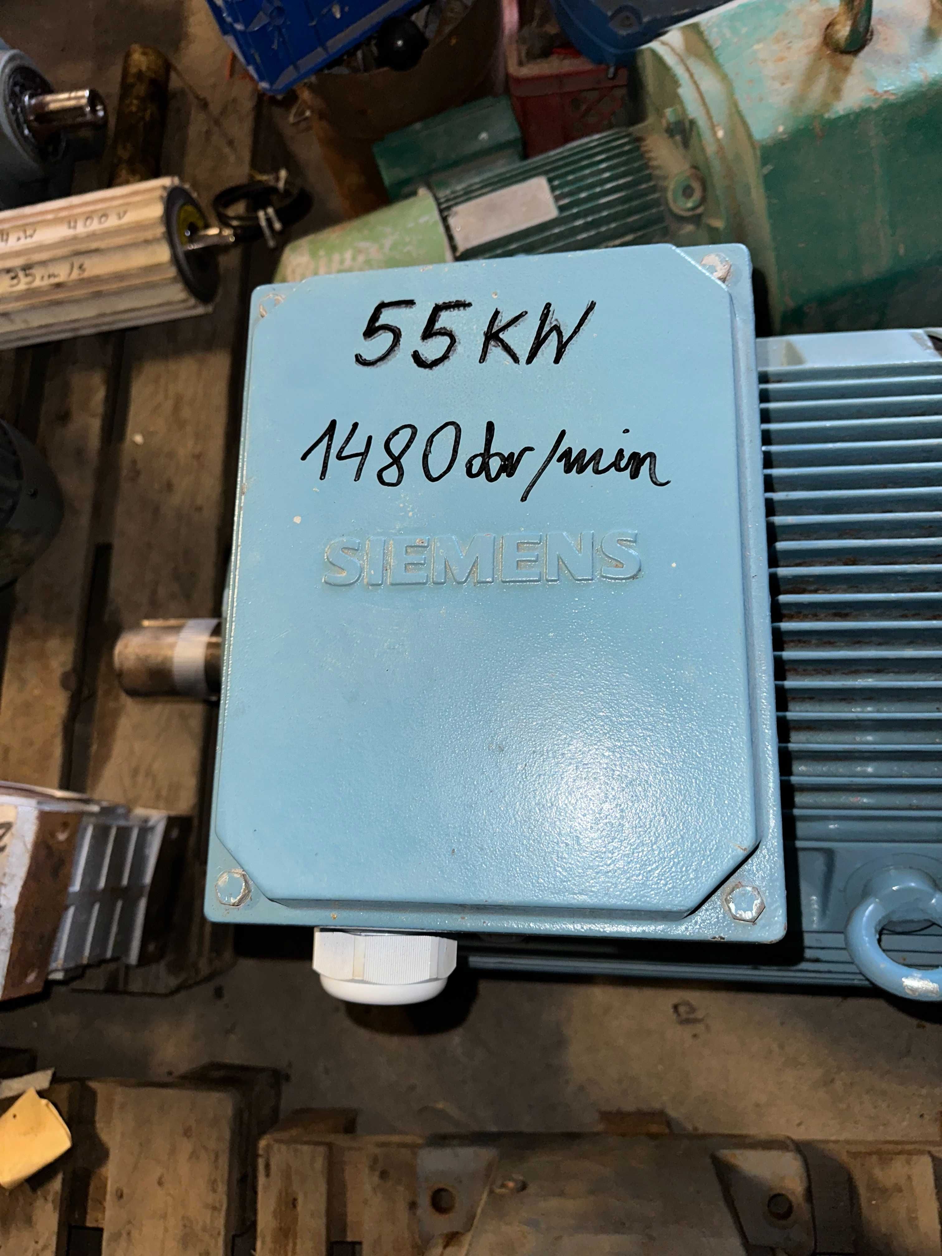 Silnik elektryczny Siemens 55kw 1480obr/min (vem, celma, 1400)