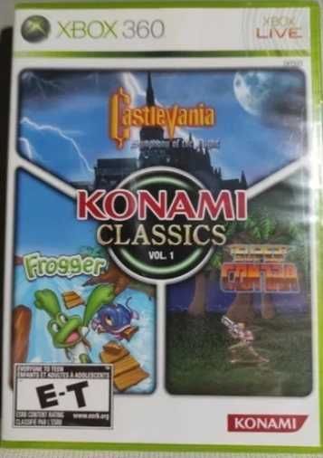 Konami Classics Vol.1 (Castlevania Contra Frogger) Xbox 360 (novo)
