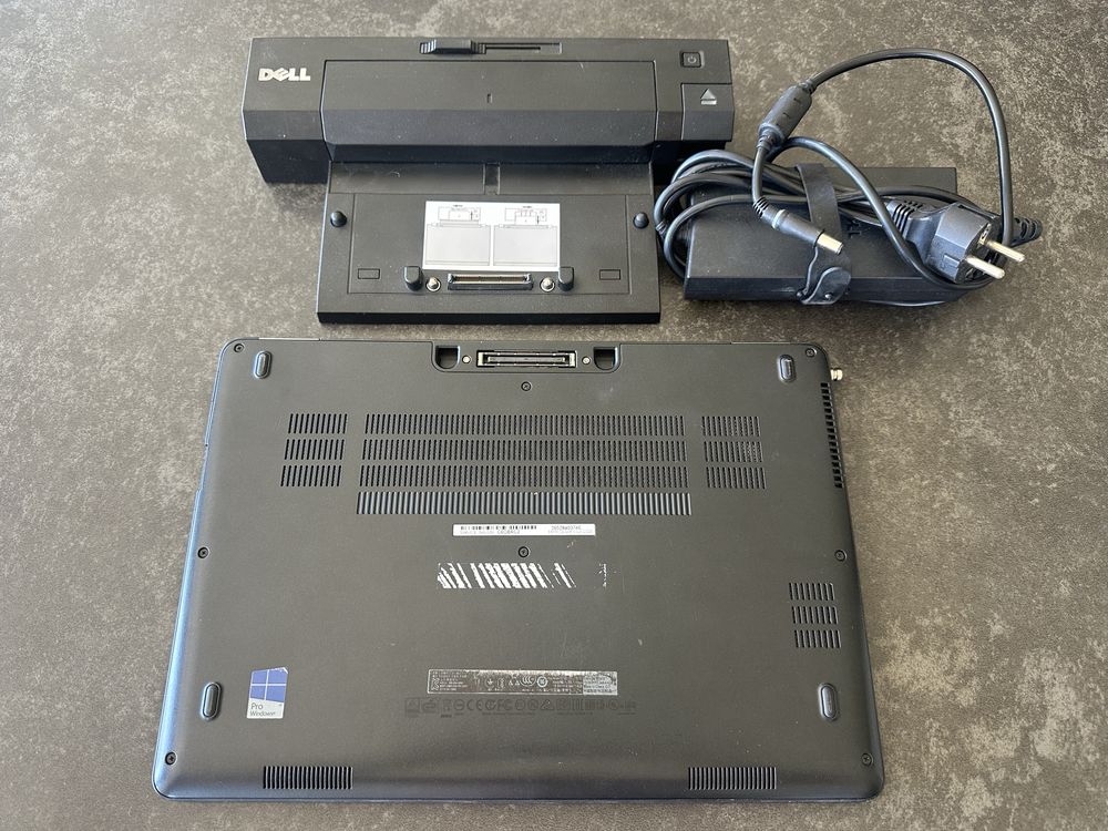 Laptop biznesowy Dell Latitude 7470, stacja dokujaca, torba, zasilacz