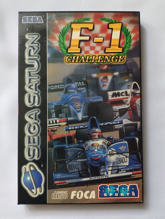 F1 Challenge (Sega Saturn) PAL, pełen box, sprawna