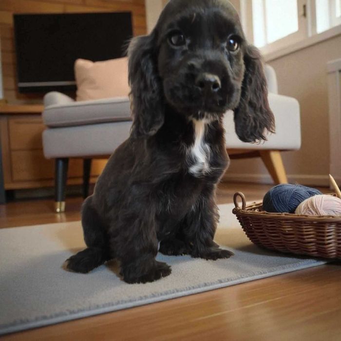 Cocker spaniel angielski piesek