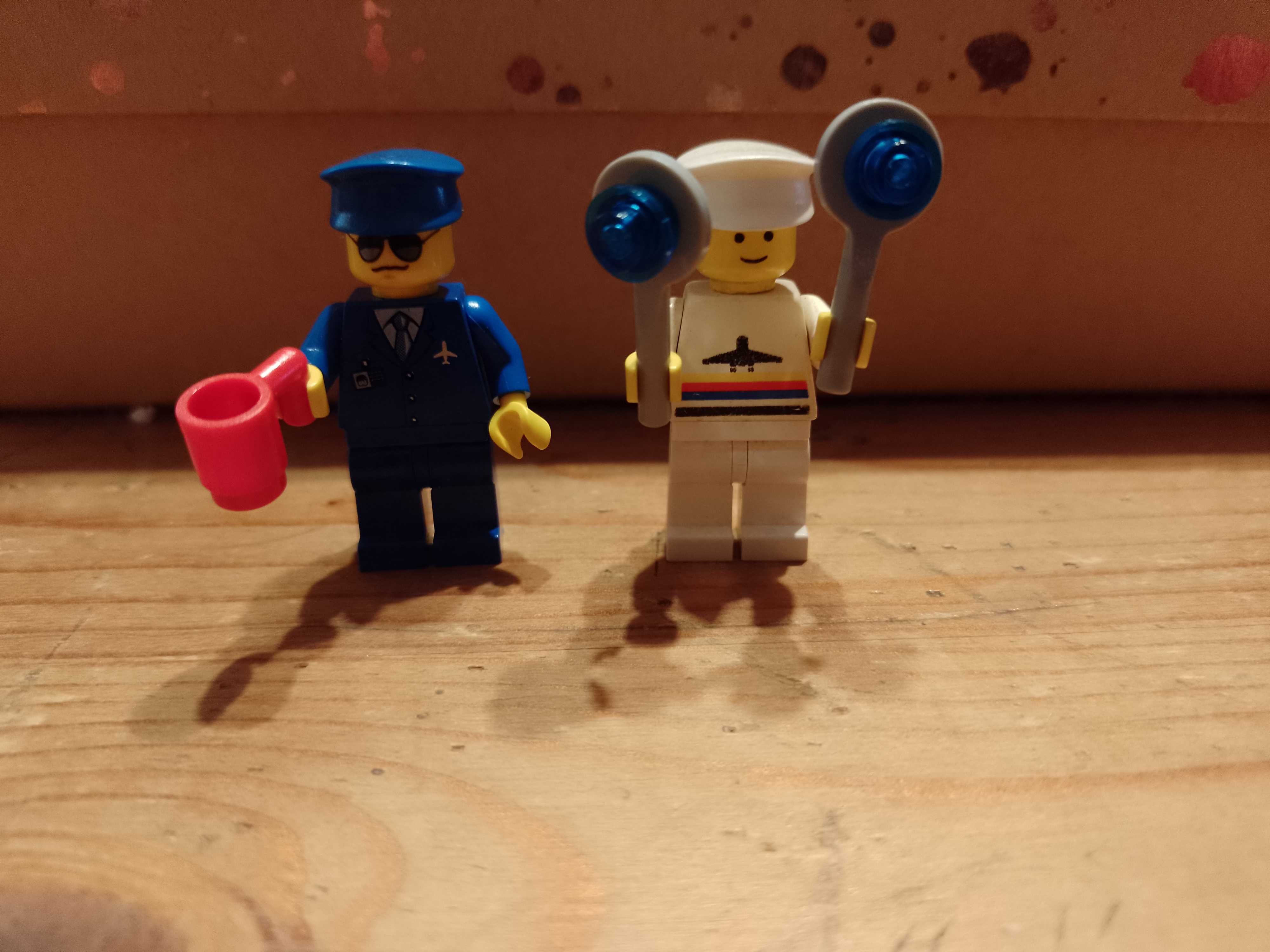 Lego ludziki pracownicy lotniska