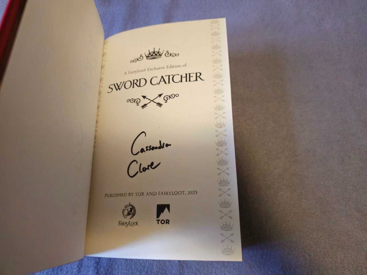 Sword Catcher By Cassandra Clare