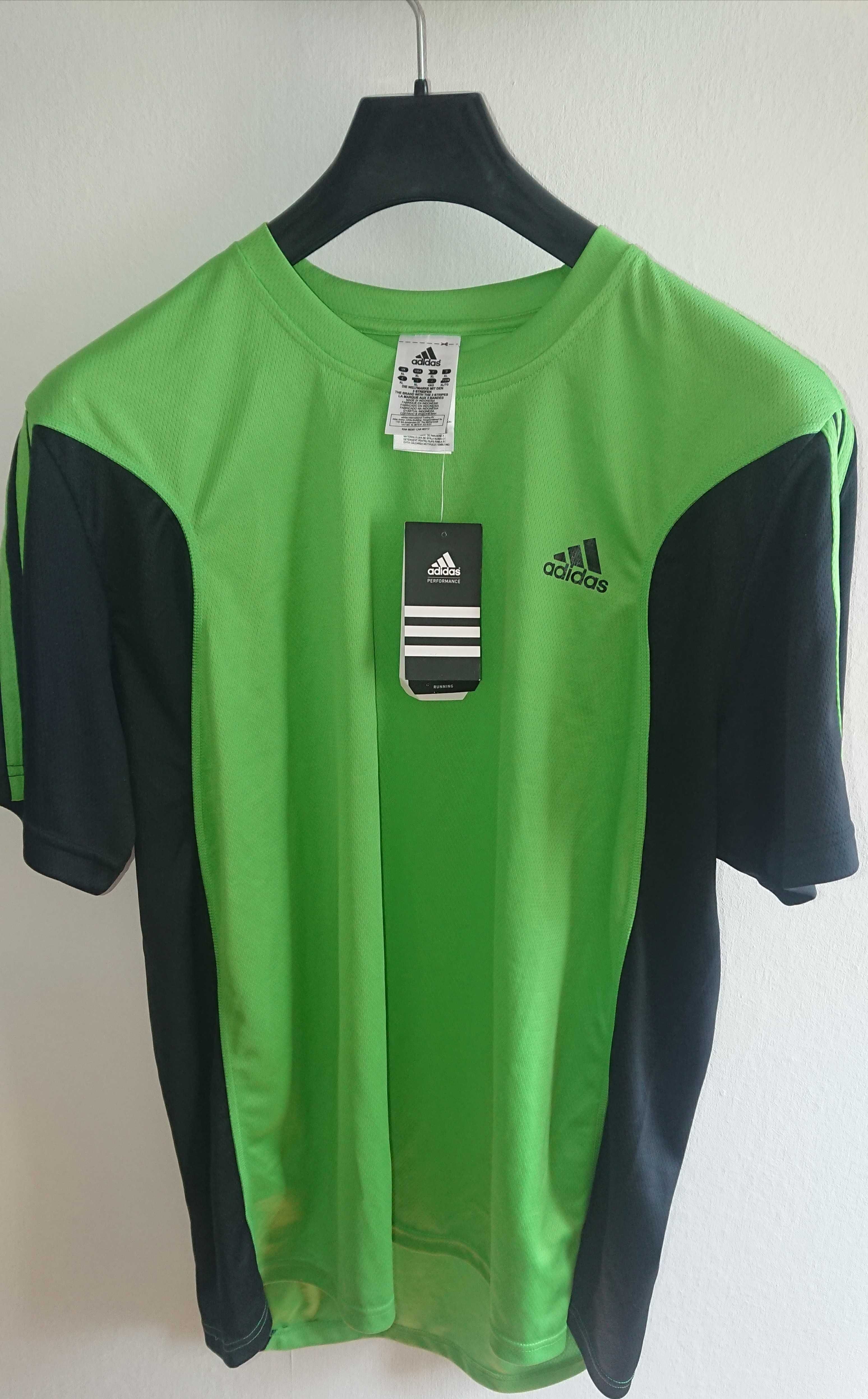 Duża nowa koszulka sportowa adidas XL