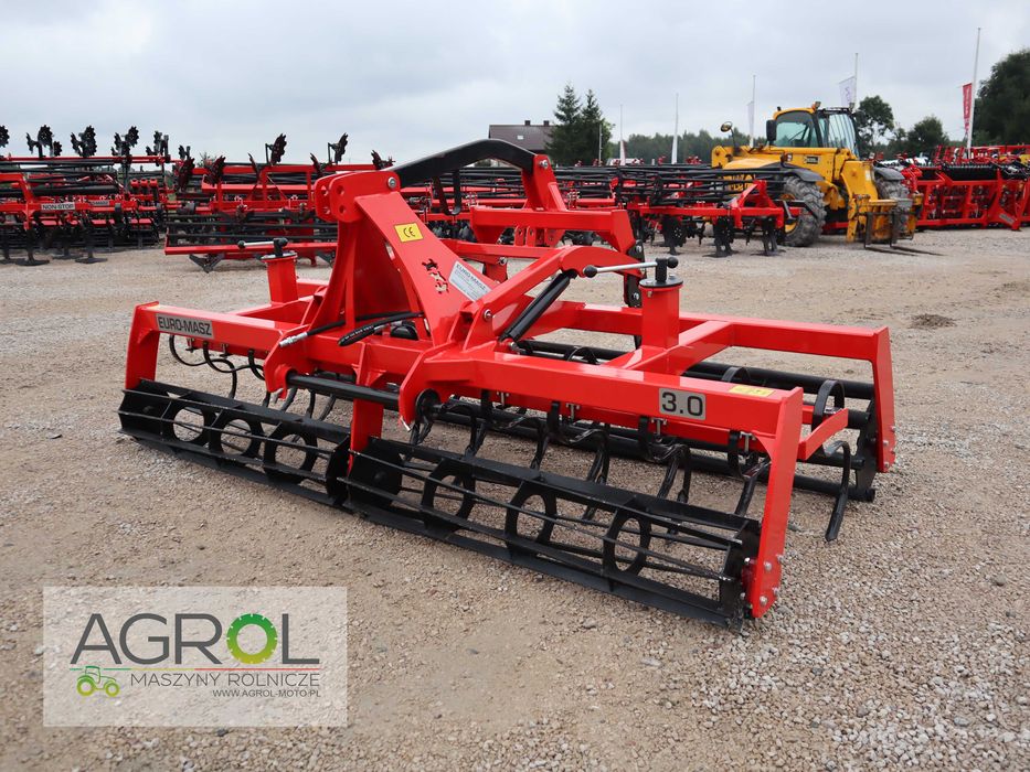 Agregat uprawowo-siewny zębowy 2.5 , 2.7, 3m EURO MASZ Brona Gwarancja
