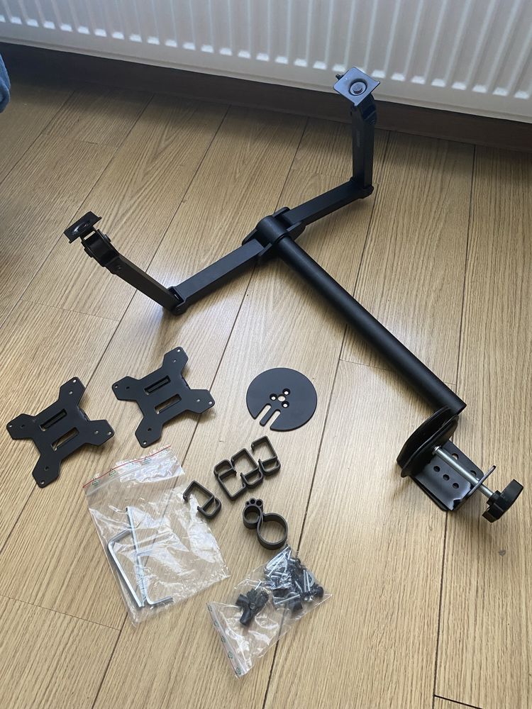 Uchwyt na dwa ektany Bontec Led/Lcd Monitor arms