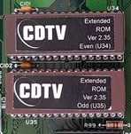 AMIGA CDTV A570 A690 extended BootROM v2.35