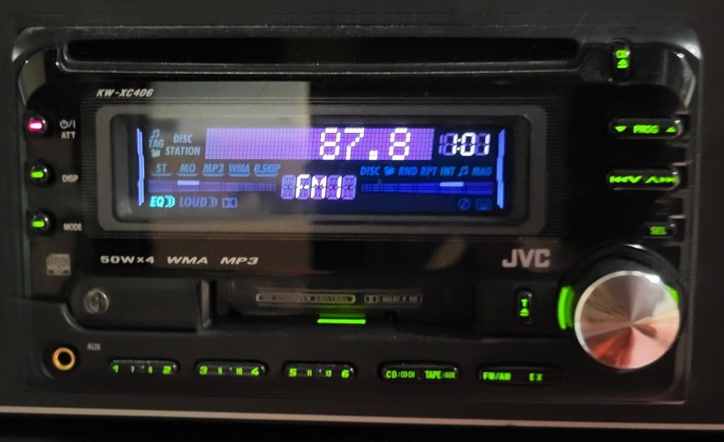 JVC kw-xc-406 2 din klasyk idealny jak Nowy