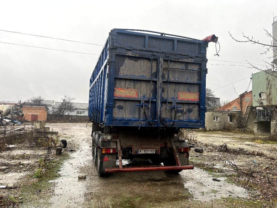 Напівпричіп самоскид, полуприцеп самосвал