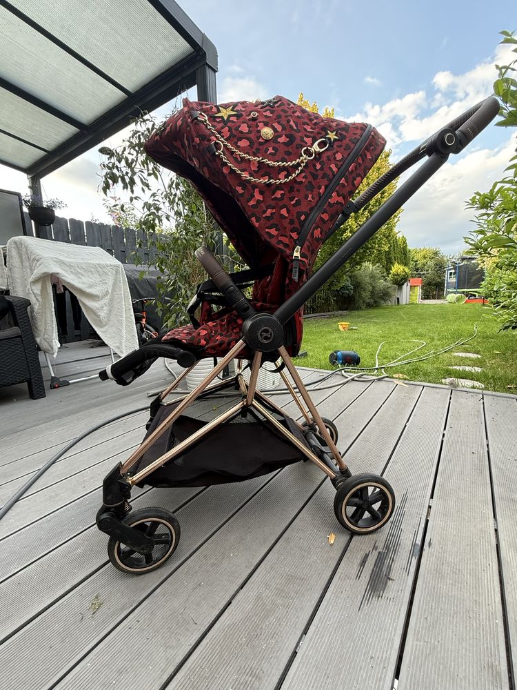 Wózek Cybex Mios 3.0 Jeremy Scott Rockstar  Rose Gold Platinum