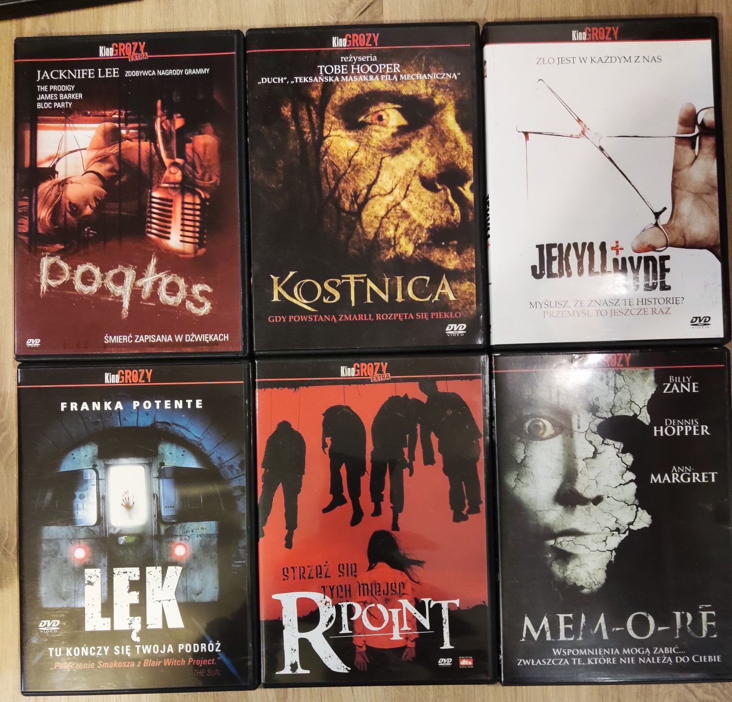 28 DVD filmy grozy, horror, lektor napisy pl