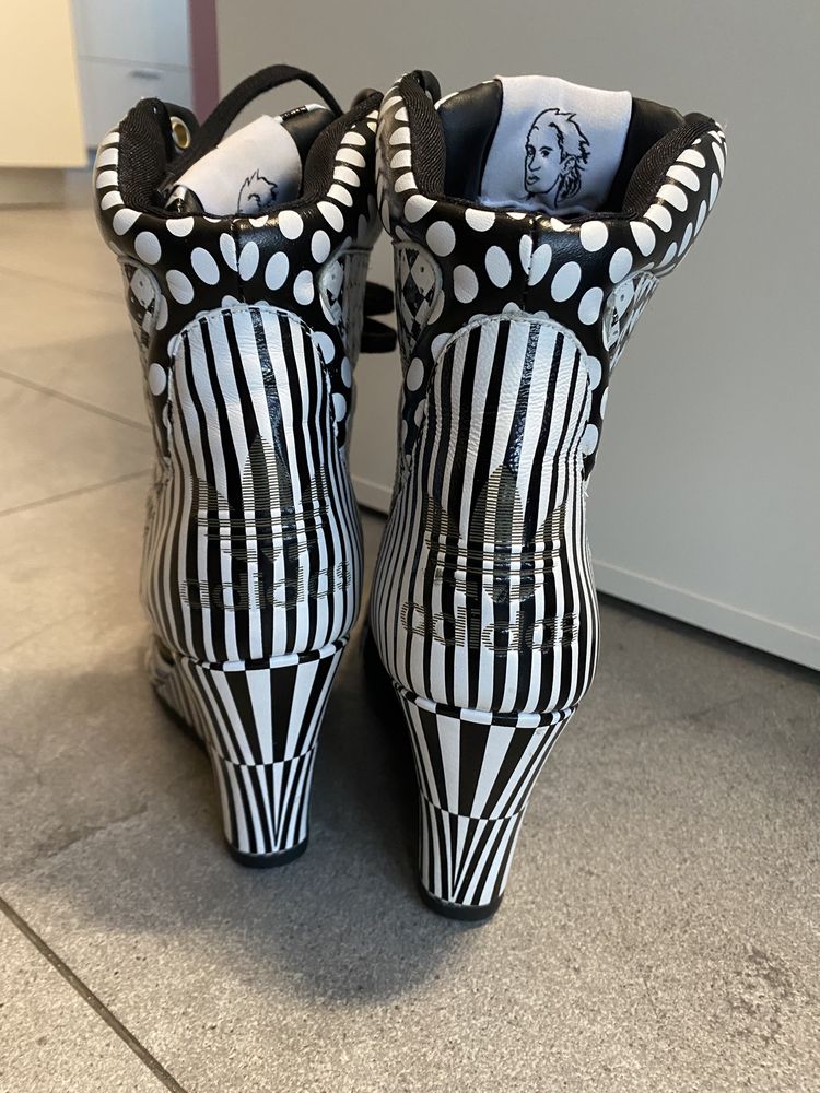 Buty na koturnie Jeremy Scott dla Adidas oryginały roz.38