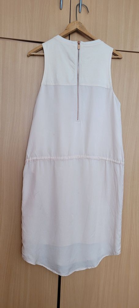 Pastelowa, bawełniana sukienka rozm.M