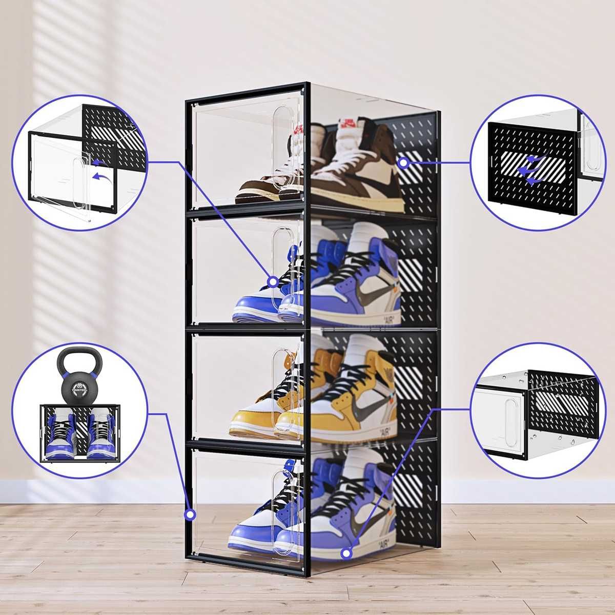 Nowe pudełka na buty/pudełko/pojemnik /organier /12szt/JOISCOPE!A2103!