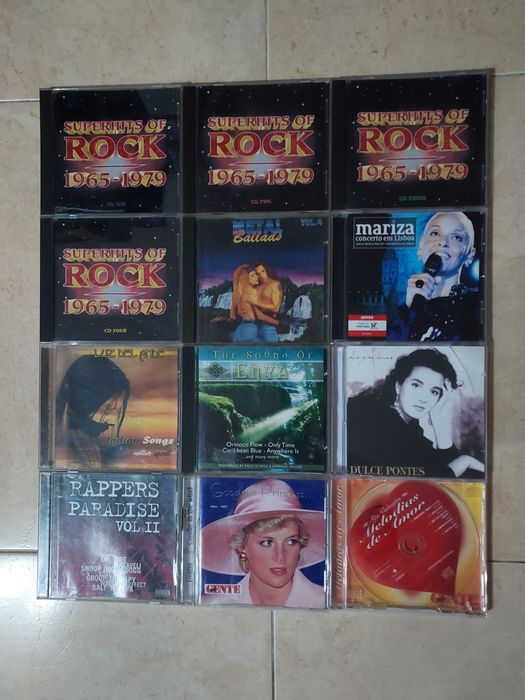 Vendo coleção de 1000 cds originais