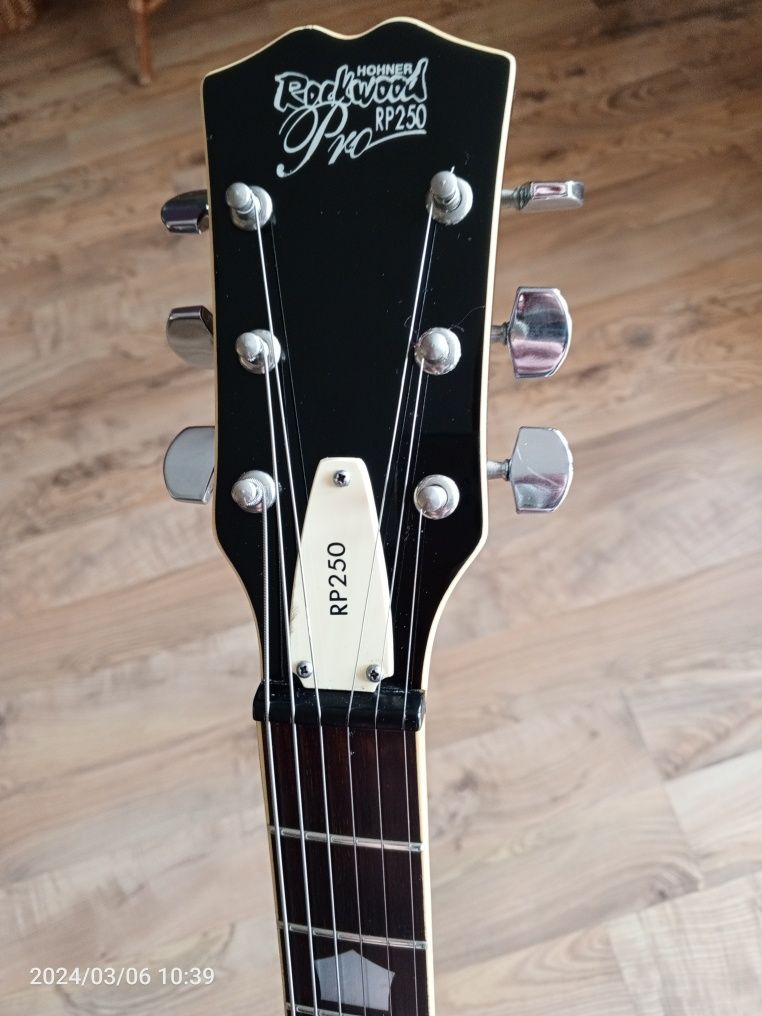 Gitara elektryczna Hohner Rockwood RP 250, Les Paul lata 90-te