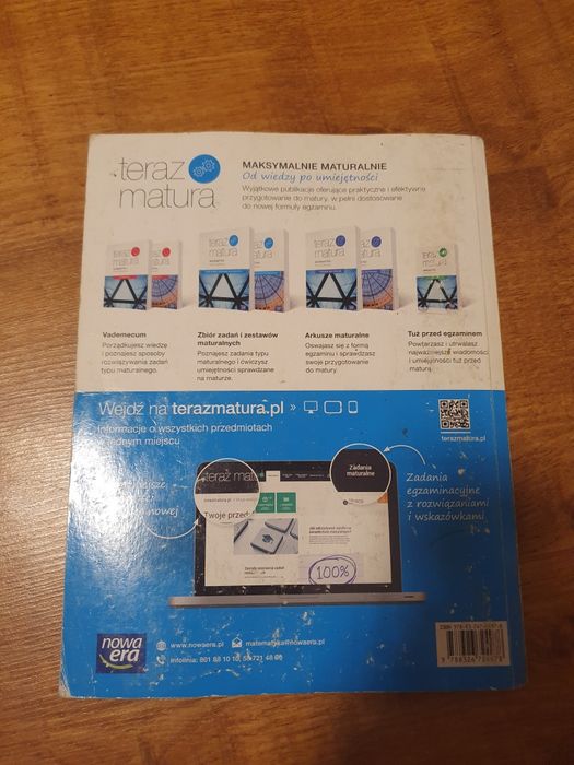 Teraz matura - zbiór zadań i zestawów maturalnych z matematyki p.podst