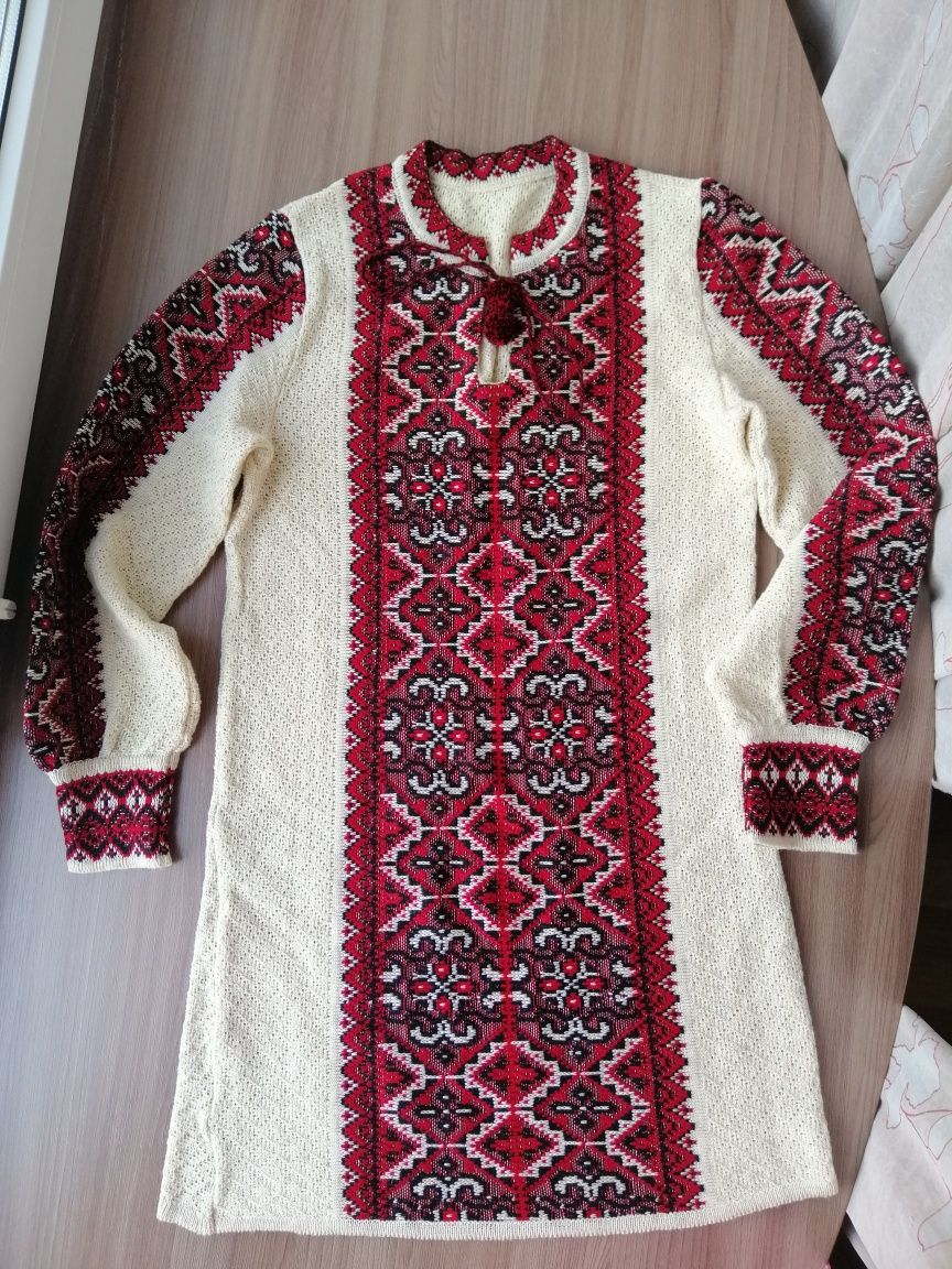 Вишиване плаття льон