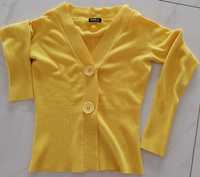 Sweterek żółty M/L