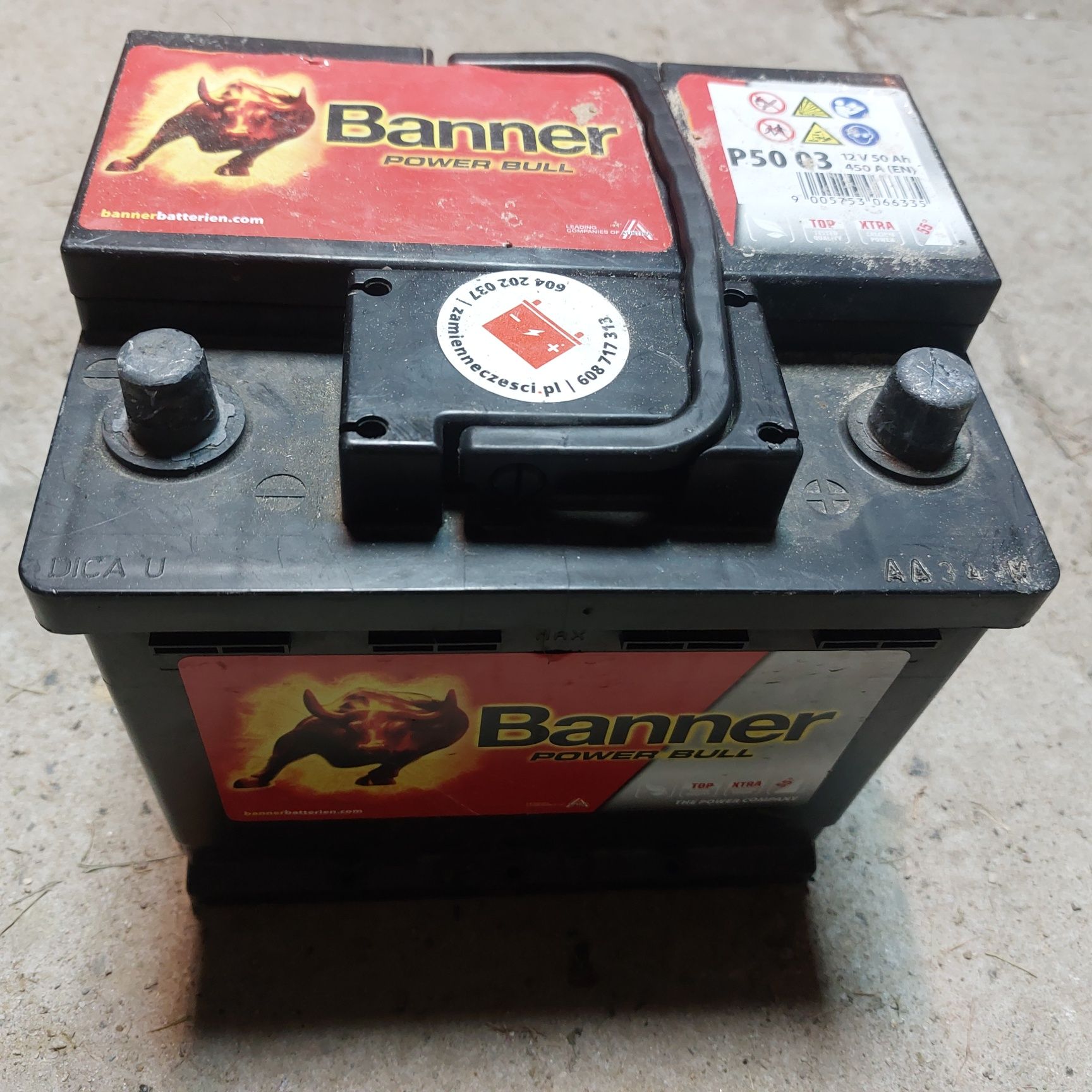 Akumulator BANER 50 Ah  super stan