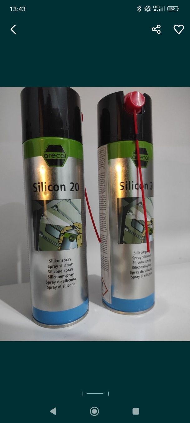 Zestaw 10 opakowań noży + 2 opakowania silikonu w sprayu