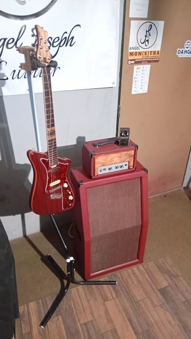 Guitarra electrica e amplificador valvulado  Custom