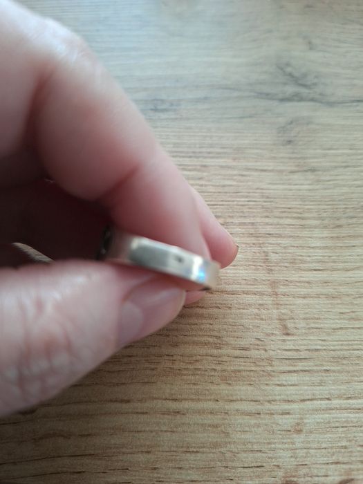 Srebrny sygnet z grawerem