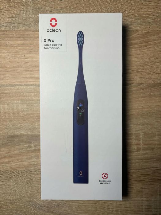 szczoteczka do zębów oclean x pro granatowa opis
