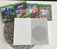 Xbox one s stan bdb + pad 4 gry wszystko sprawne