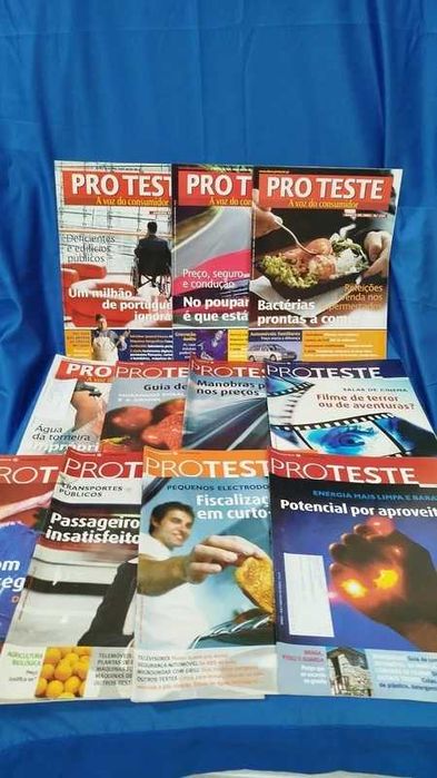 Revistas Proteste diversas