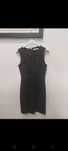 Vestido preto pull&bear com fecho atrás. Tamanho L