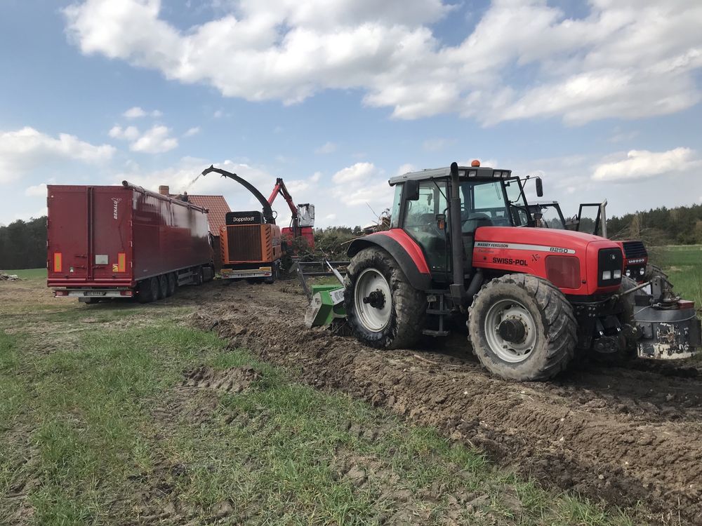 Koszenie łąk bagien torfów usługi mulczerem usługi leśne