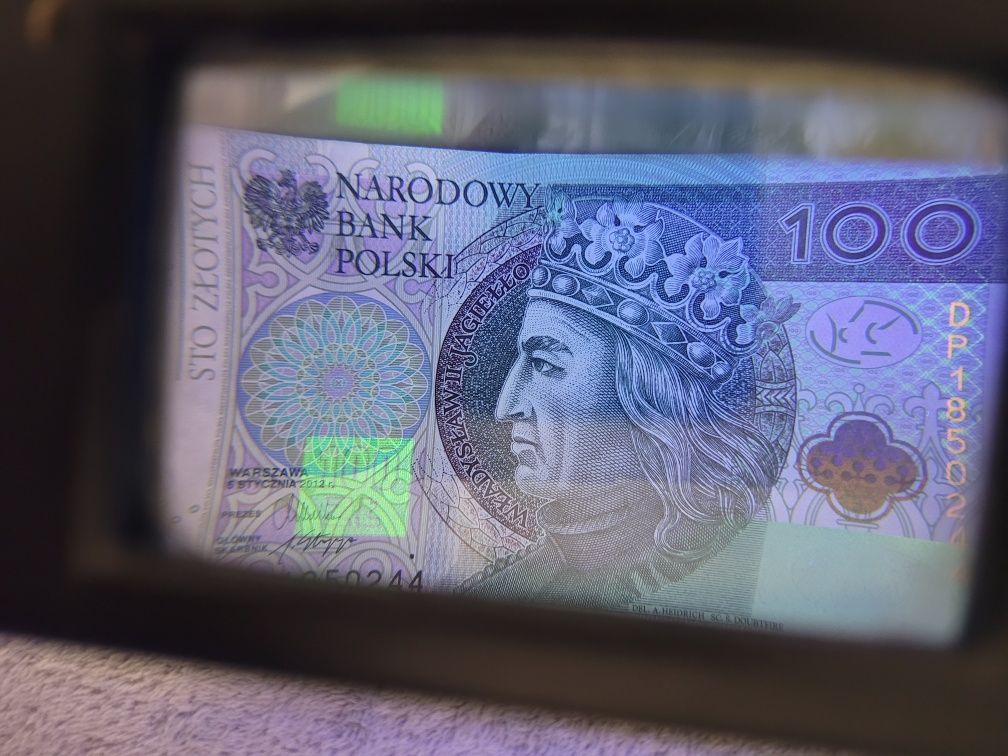 Tester banknotów