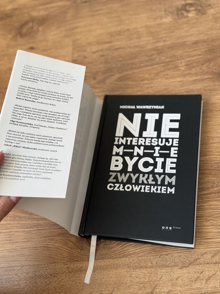Książka Nie interesuje mnie bycie zwykłym człowiekiem