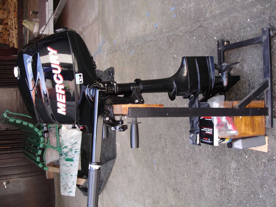 Silnik zaburtowy Merkury 3,5 KM  długa kolumna