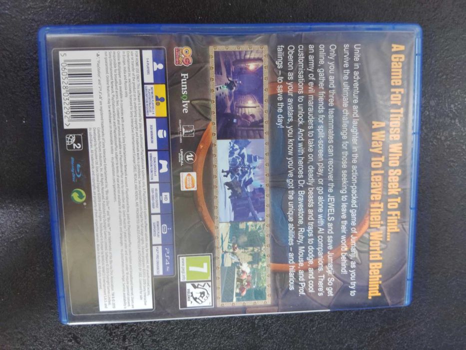 Jumanji: The Video Game PS4 Angielska wersja gry