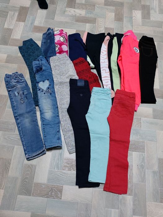 Пакеты вещей на девочку 3-7 лет