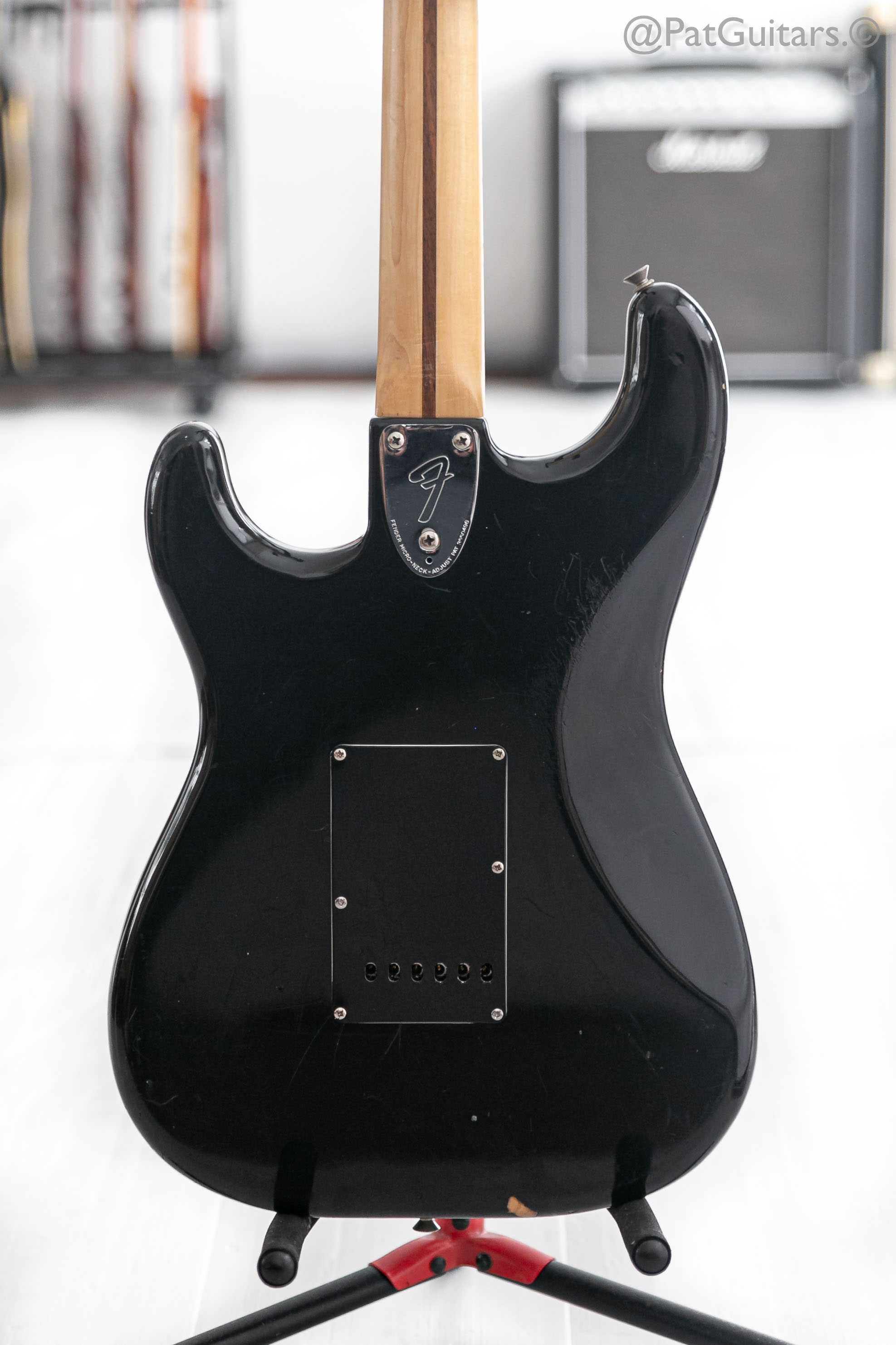 1978 Fender Stratocaster Maple Fretboard in Black