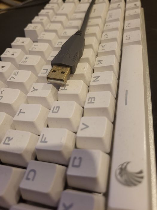 Teclado Mecânico Gaming HUO JI RGB
